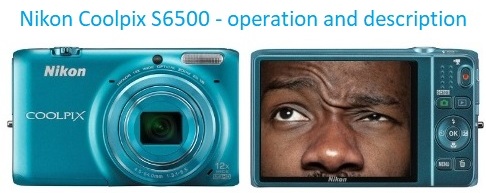 Nikon Coolpix S6500 - эксплуатация и описание