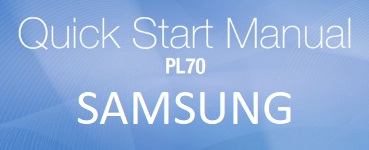 Samsung PL70 manual and review 