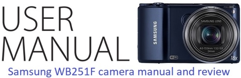 Samsung WB251F manual and review