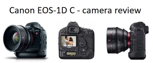 Canon EOS-1D C - camera review
