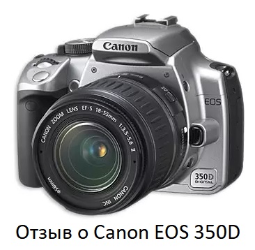 Descripción de la cámara Canon EOS 350D