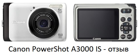 Canon PowerShot A3000 IS camera - review