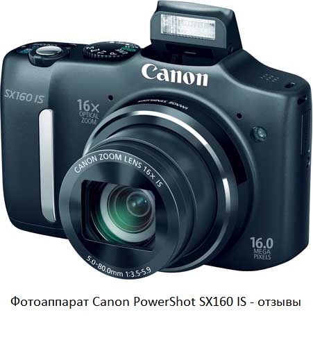 Canon PowerShot SX160 IS Camera - reviews