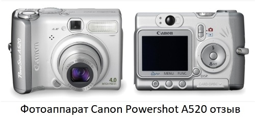 Canon Power Shot A 520 Kamera Bewertungen