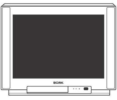 Инструкция по эксплуатации цветной телевизор Bork TV SPR 2980.