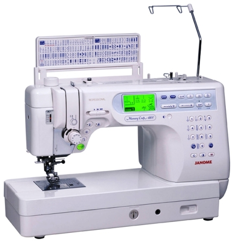 Инструкция по эксплуатации швейная машинка Janome Memory Craft 6600 Professional