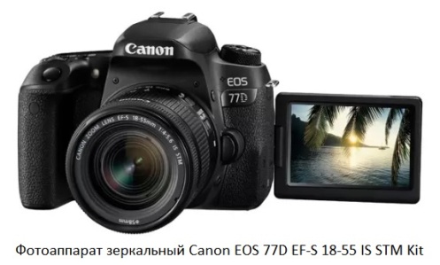 Canon EOS 77D EF-S 18-55 IS STM Kit SLR Camera - review