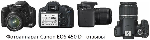 Canon EOS 450 D Kamera Bewertungen