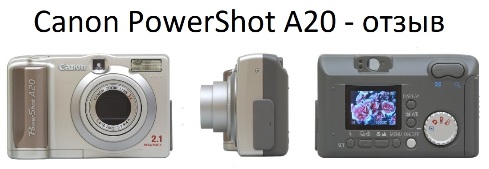 Canon PowerShot A20 - review