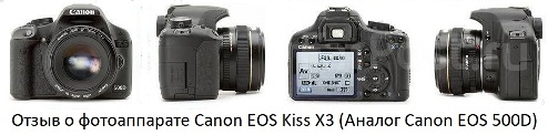 Testbericht der Canon EOS Kiss X3 (entspricht der Canon EOS 500D)