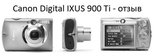 Canon Digital IXUS 900 Ti - review